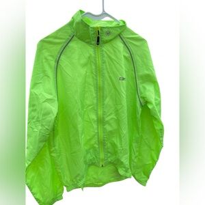 Canari jacket size M cycling jacket full zip pockets/reflective/safety